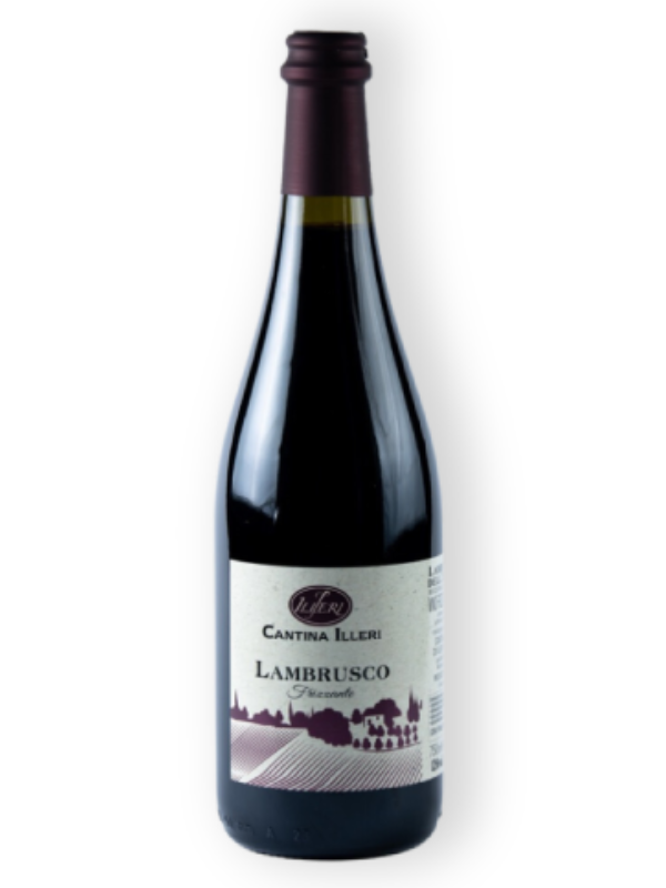 Emilia IGT Lambrusco Grasparossa Frizzante – Vino Rosso Frizzante Secco | Cantina Illeri