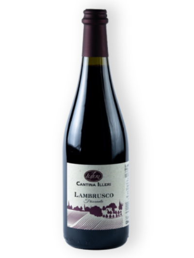 Emilia IGT Lambrusco Grasparossa Frizzante – Vino Rosso Frizzante Secco | Cantina Illeri