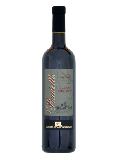 Pradello Cabernet Sauvignon Riserva Colli d'Imola DOC – Vino Rosso da Lungo Affinamento in Barrique | Fattoria Monticino Rosso