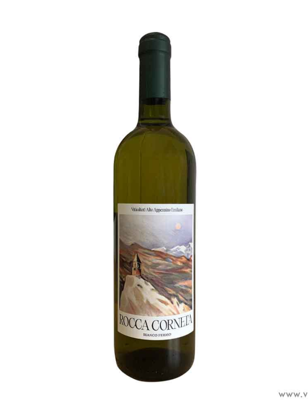 Rocca Corneta 2023 – Vino Bianco PIWI Biologico Frizzante | Viticoltori Alto Appennino Emiliano