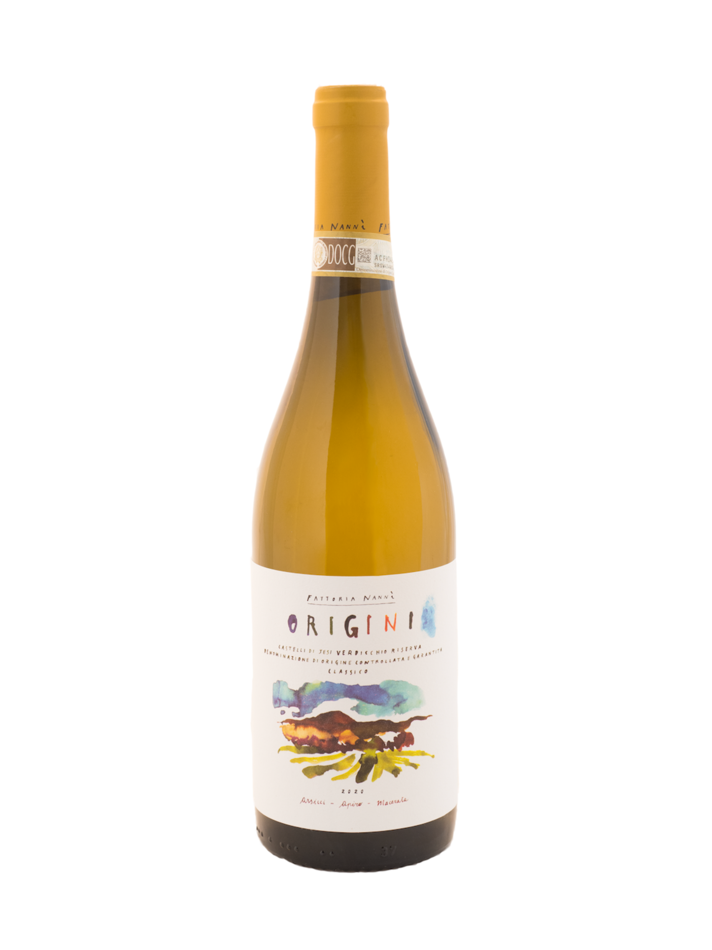 Fattoria Nannì - Castelli di Jesi Verdicchio Riserva DOCG Classico BIO - “Origini” 2022