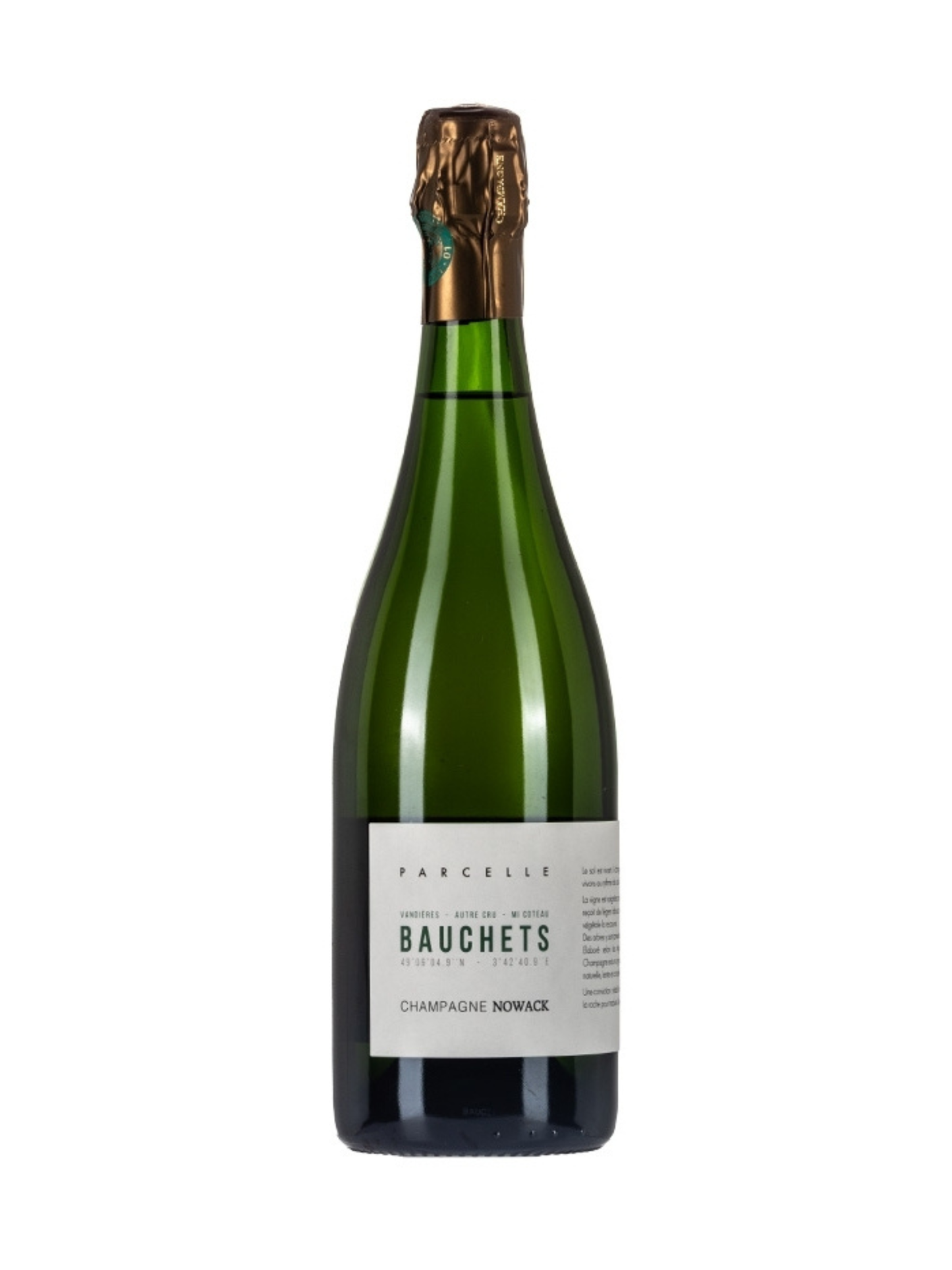 CHAMPAGNE NOWACK - Les Bauchets Extra Brut 2020