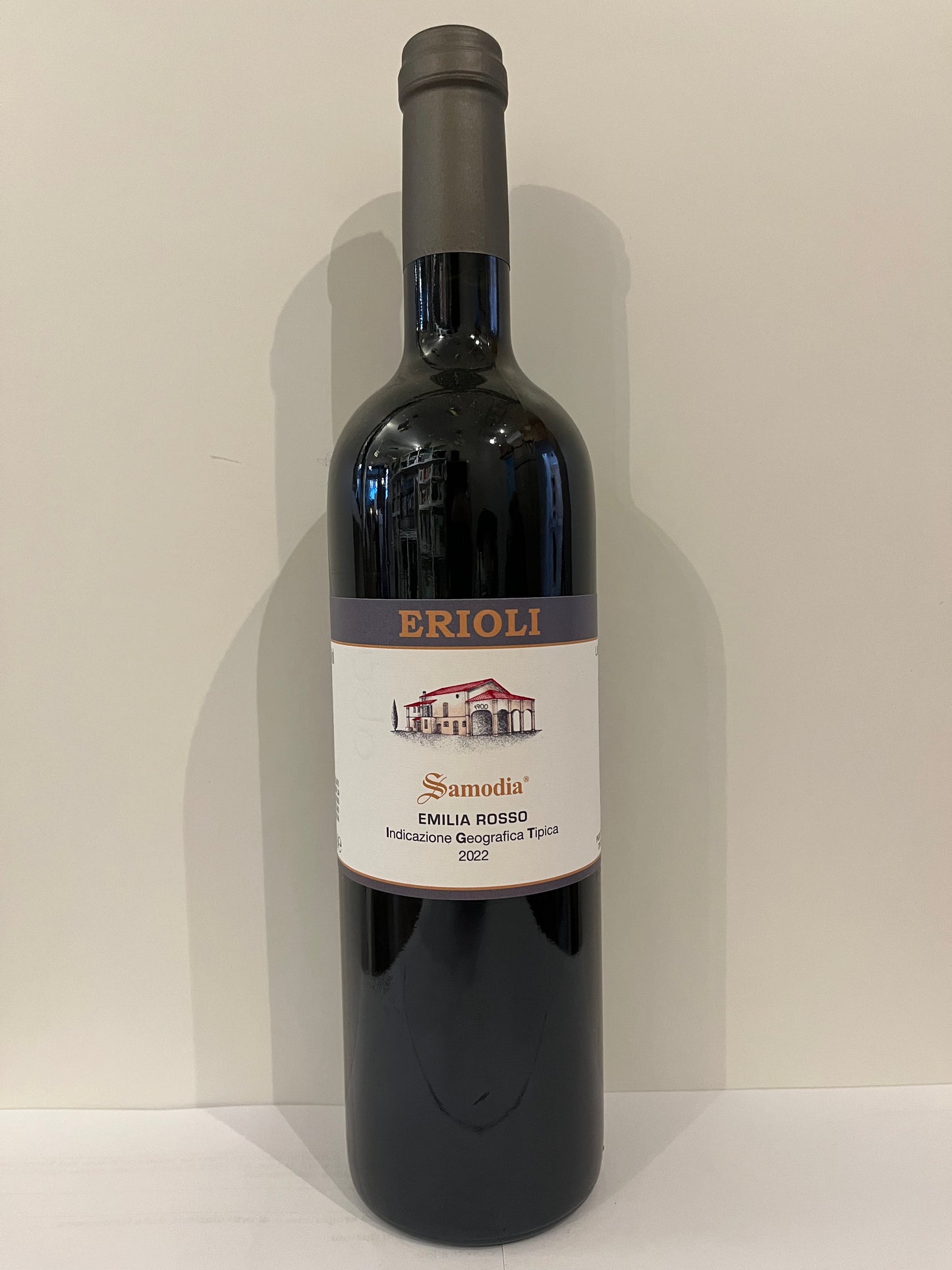 Samodia – Rosso Emilia IGT (Blend) da Cabernet, Merlot e Barbera, Struttura ed Eleganza | Erioli Giorgio Vini