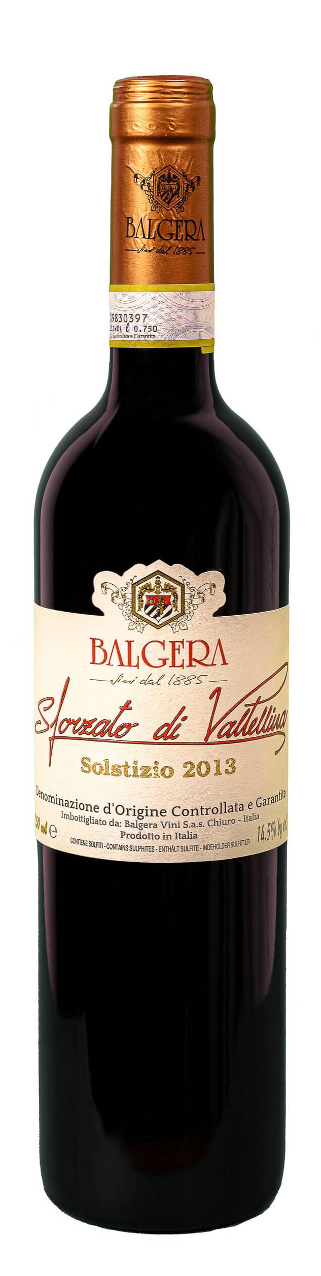 BALGERA - SFORZATO DI VALTELLINA Solstizio 2016