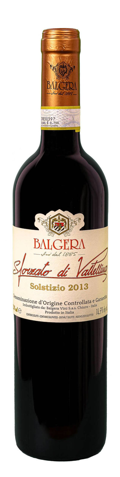 BALGERA - SFORZATO DI VALTELLINA Solstizio 2016